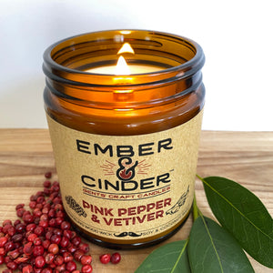 Pink Pepper & Vetiver Candle